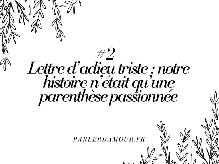 4 exemples de lettres d