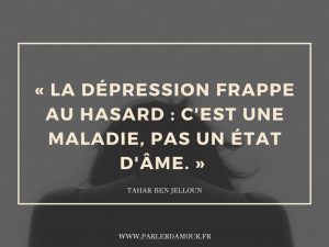 citations sur la dépression