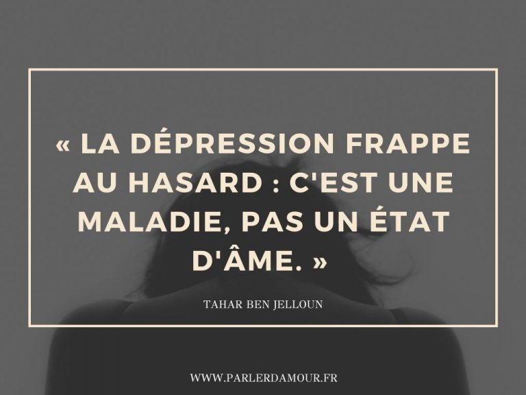 citations sur la dépression