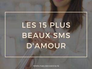 les plus beaux sms d'amour