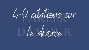 citations sur le divorce