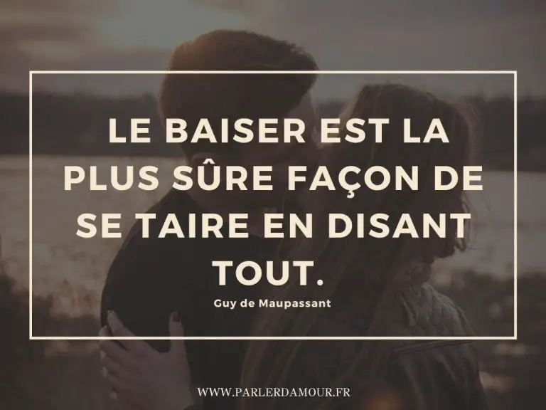 citations sur le baiser