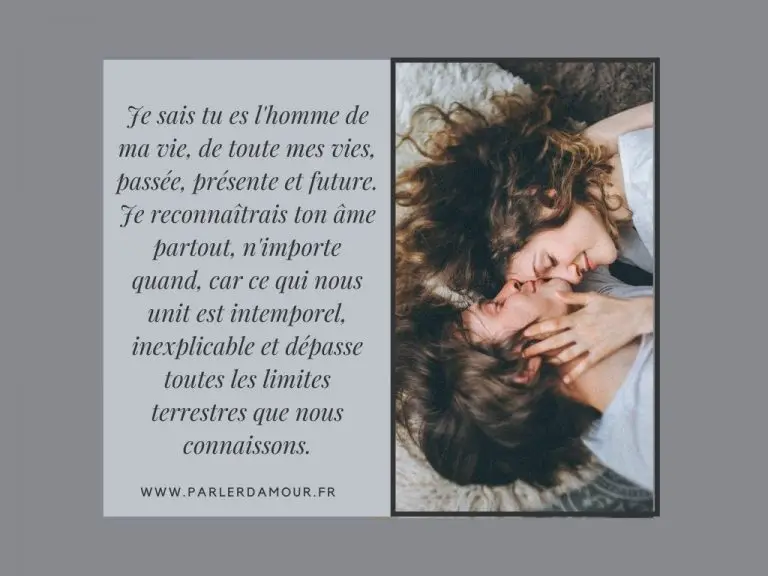 lettre d'amour âme soeur