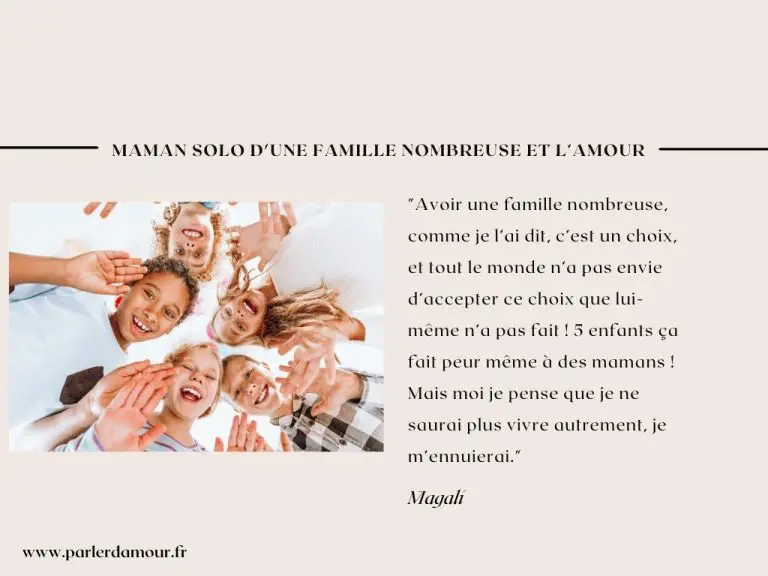 témoignage maman solo famille nombreuse