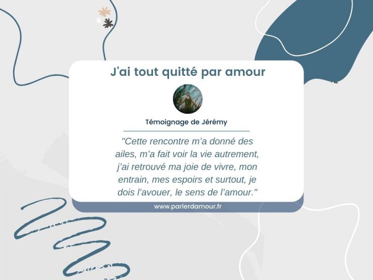 j'ai tout quitte par amour