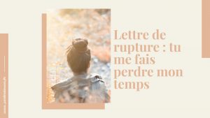 tu me fais perdre mon temps