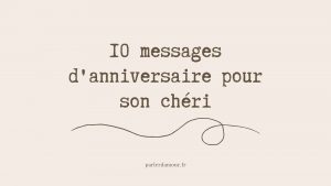 textes d'anniversaire