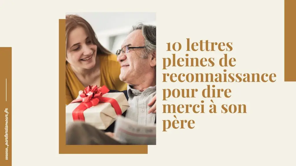 merci papa lettre reconnaissance