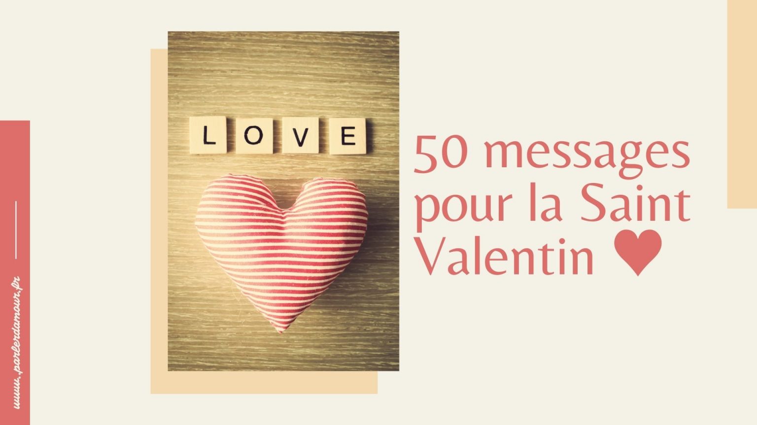 Messages de Saint Valentin 2024 : 50 modèles remplis d'amour
