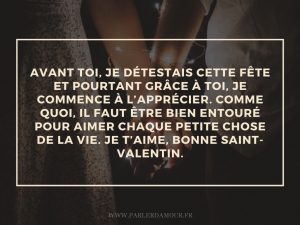 messages saint valentin