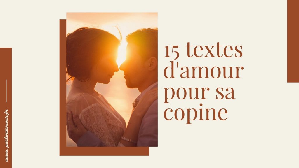 textes d'amour pour sa copine