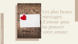 plus beaux messages d'amour