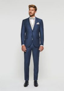 costume homme bleu