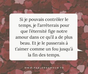 message d'amour pour elle