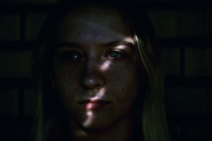 femme triste