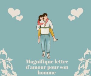 lettre d'amour pour un homme