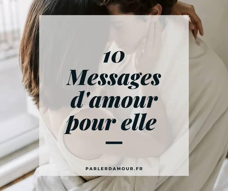 message d'amour pour elle