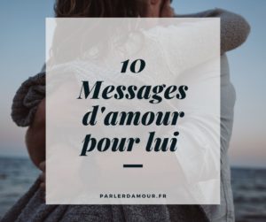 message d'amour pour lui