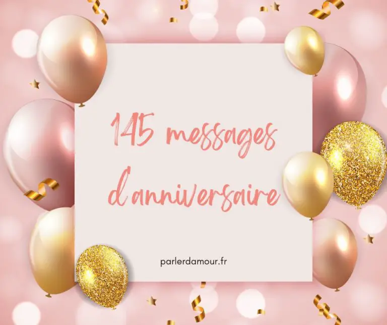 message d'anniversaire sympa