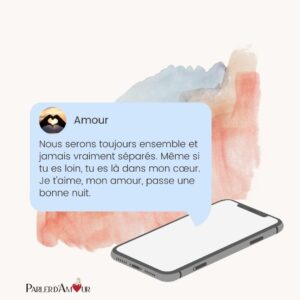 message pour dire bonne nuit à son amoureux