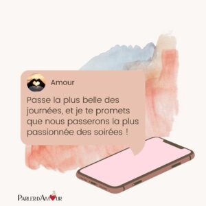 bonne journée mon amour sms