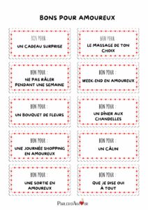 bon pour amoureux à imprimer