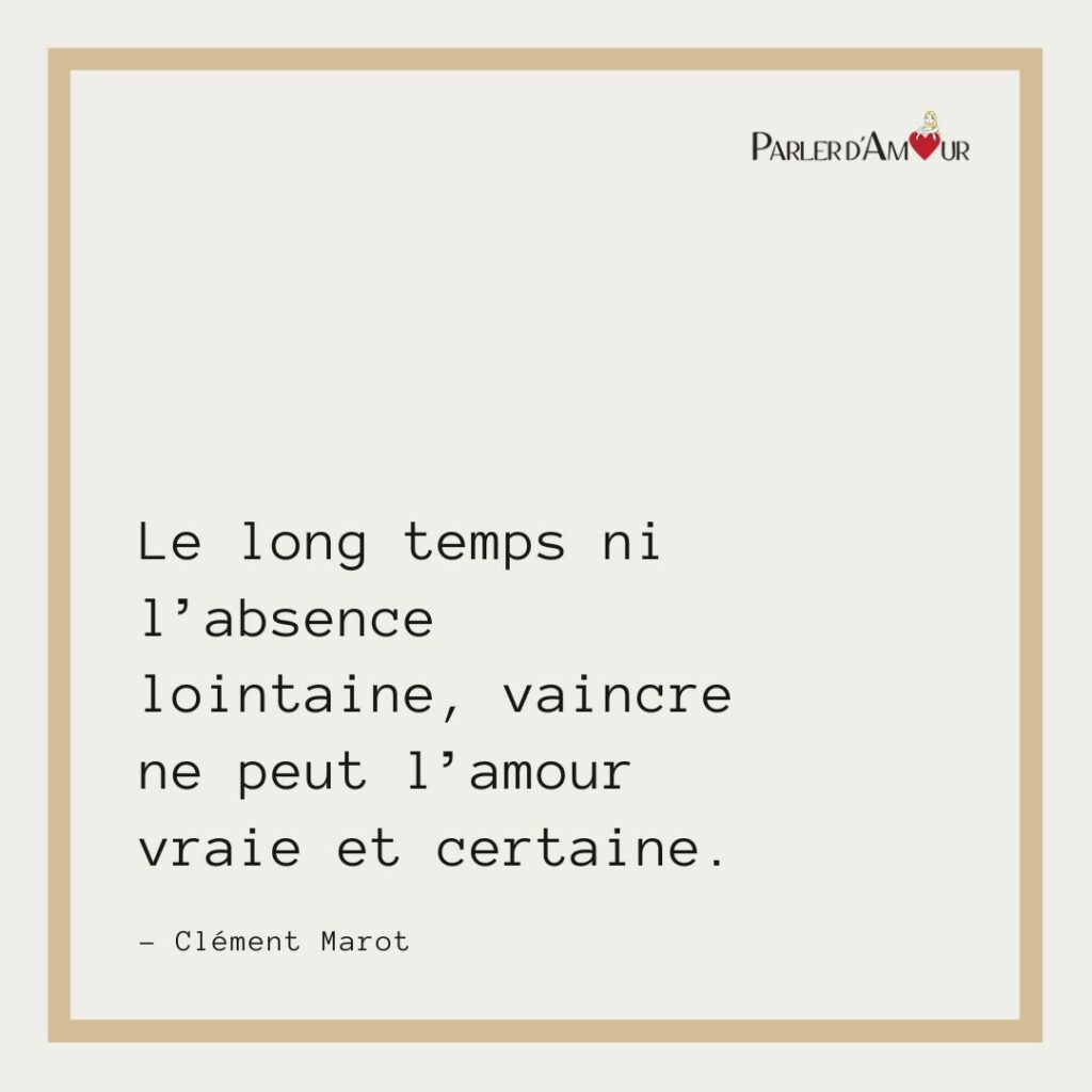 citation amour distance