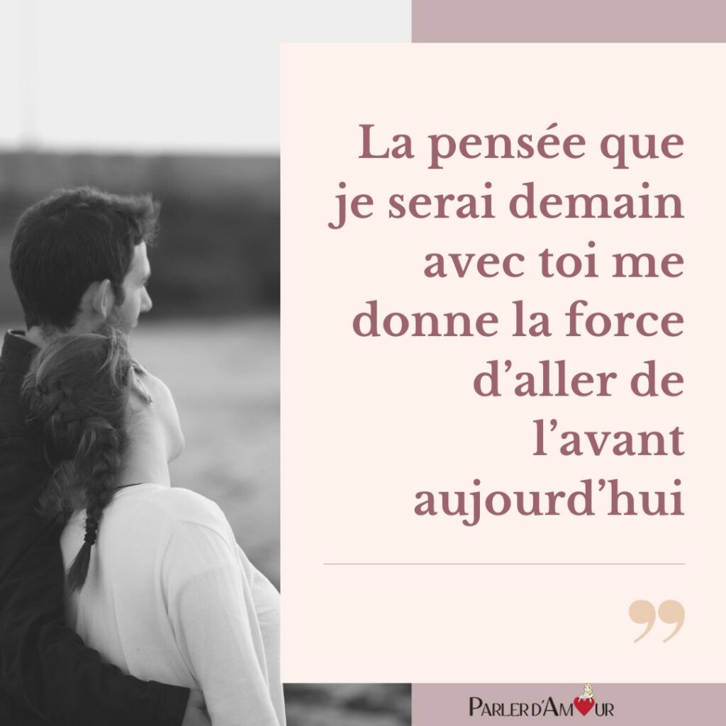 phrase d'amour à distance