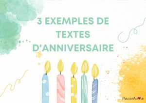 texte touchant pour un anniversaire