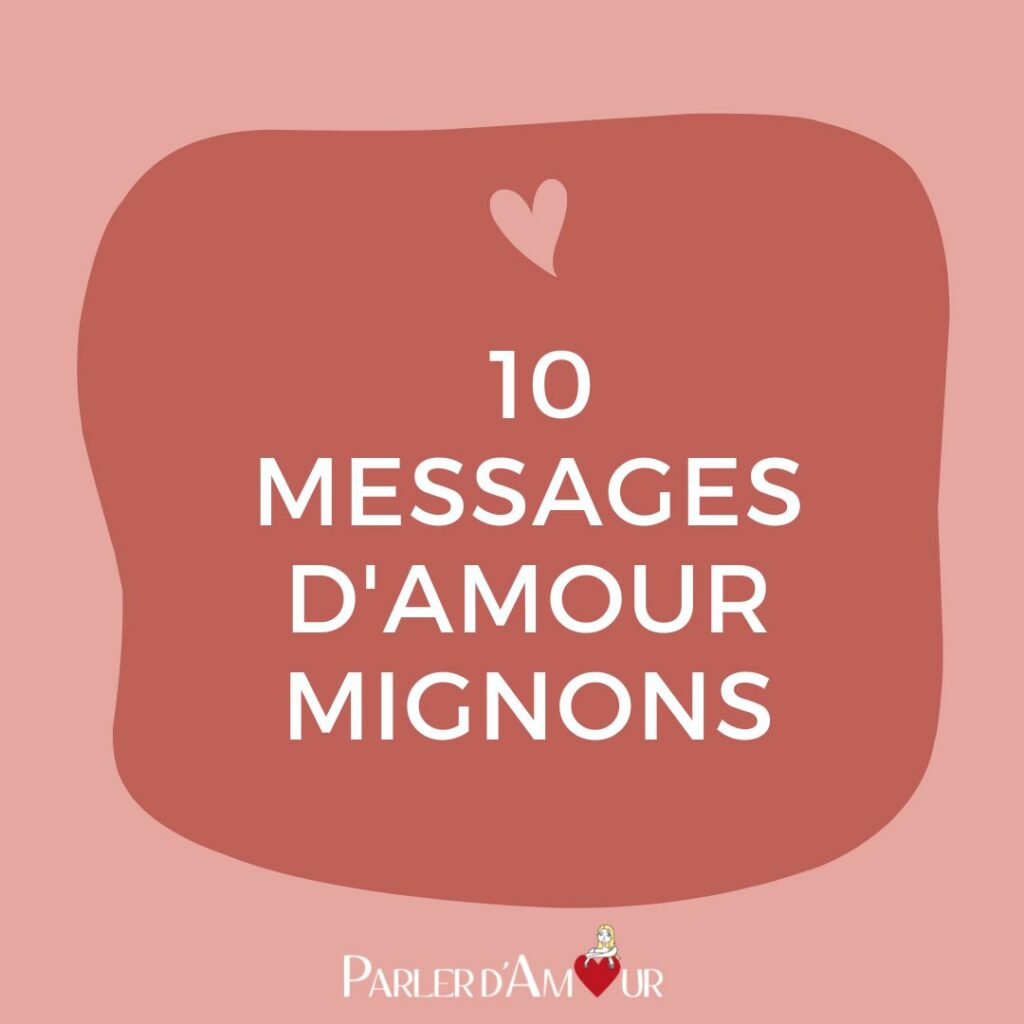 message d'amour mignon