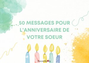 message anniversaire soeur