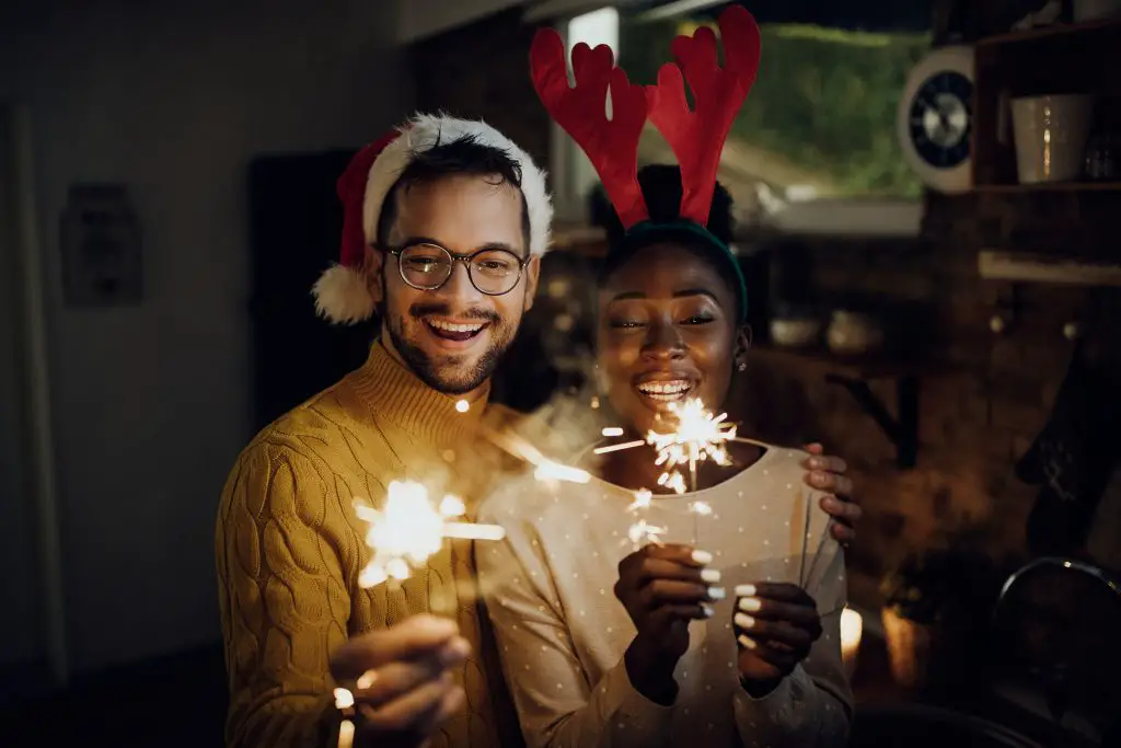 fete fin d'année en couple