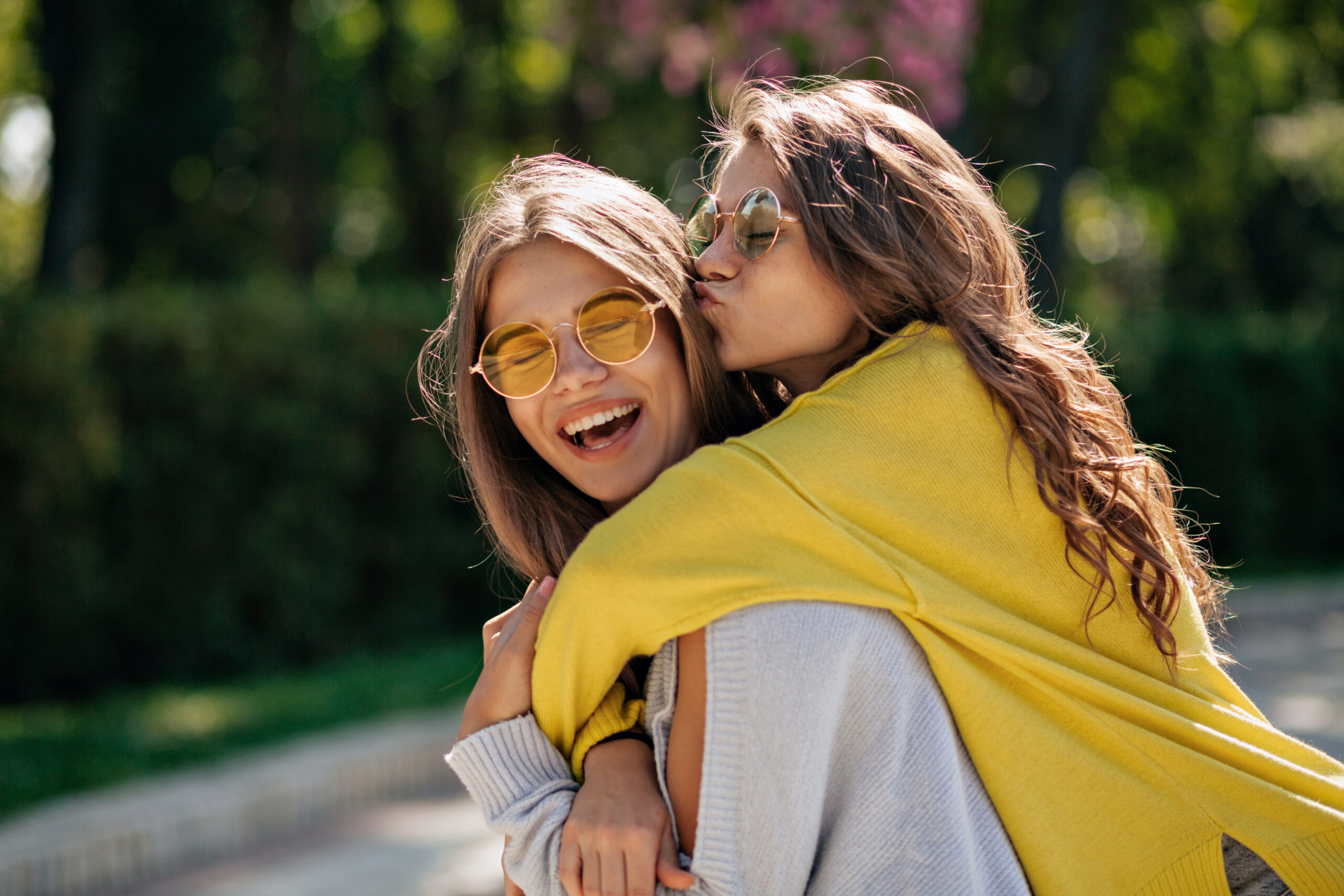 Deux meilleures amies qui se sont données un surnom