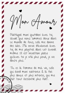 tu es la femme de ma vie