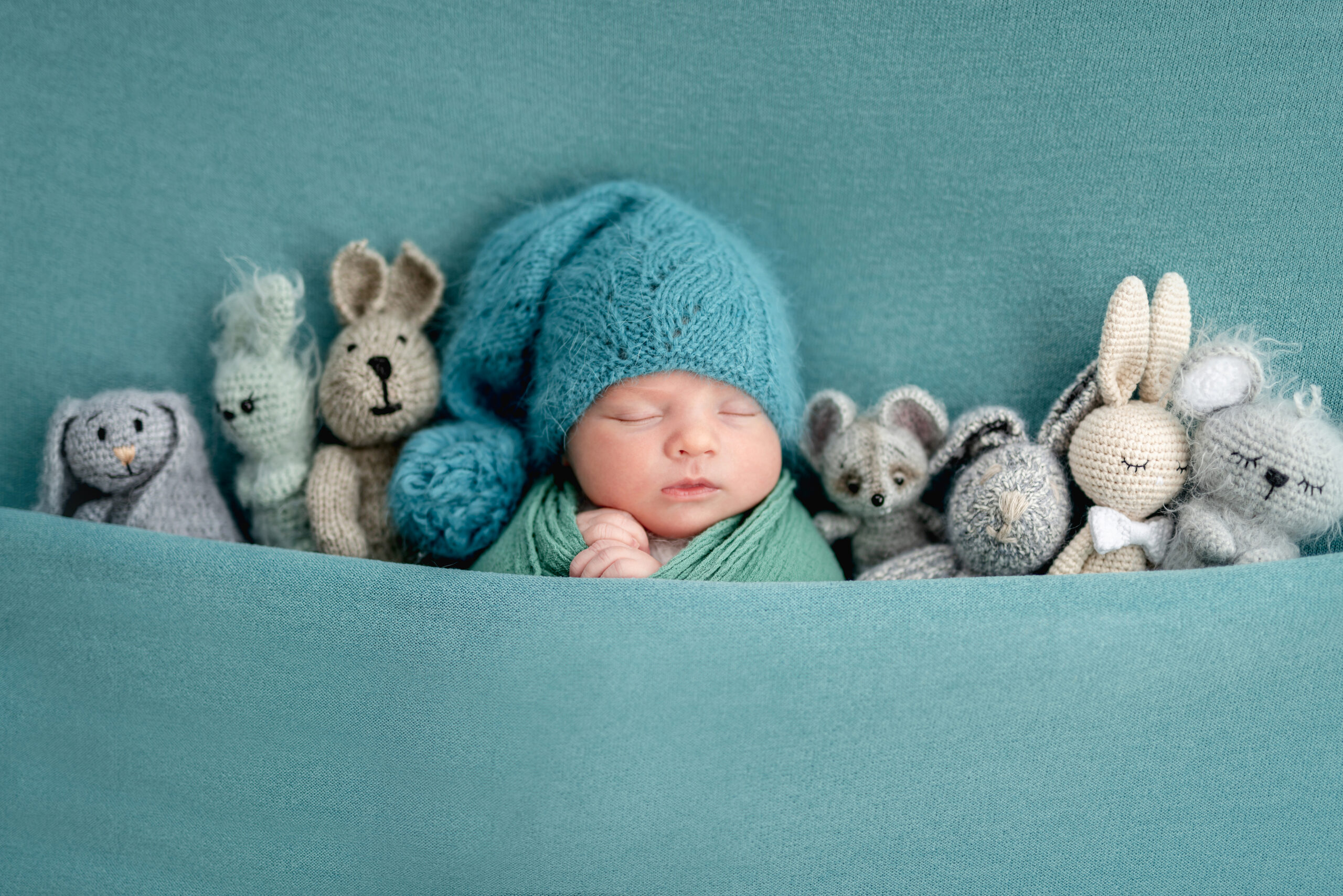 prénom de garçon rare et doux pour un bébé trop mignon avec doudou