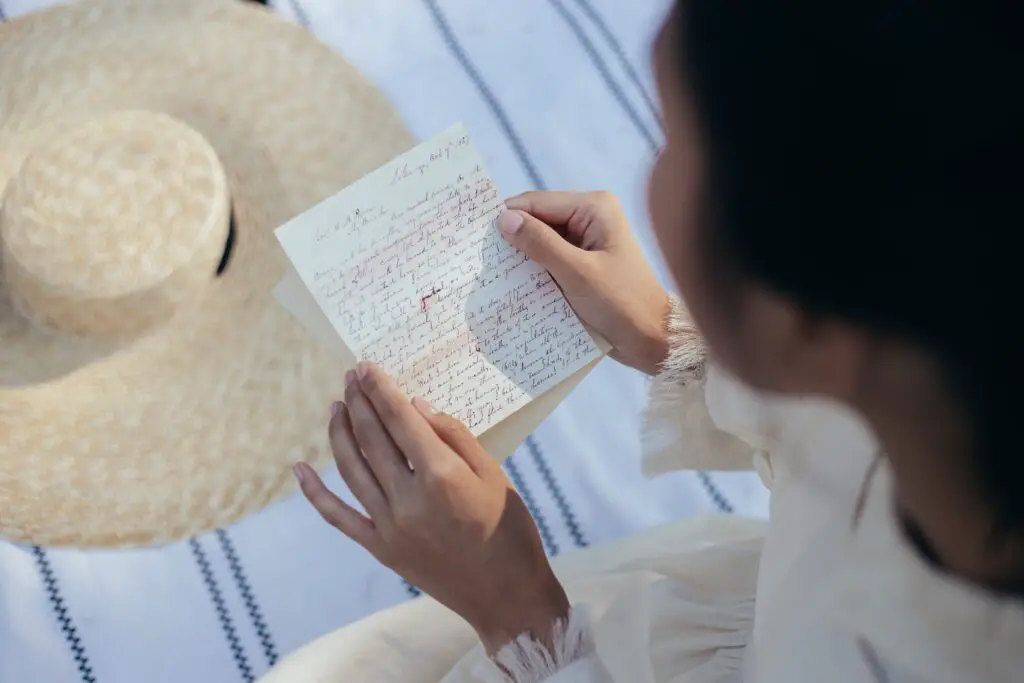 preuves d'amour après une infidélité : la lettre de pardon