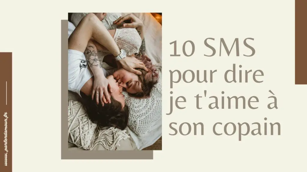 10 sms pour dire je t'aimemon coeur