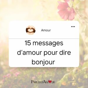 sms bonjour