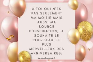 100 mots d’anniversaire à écrire sur une carte d’anniversaire