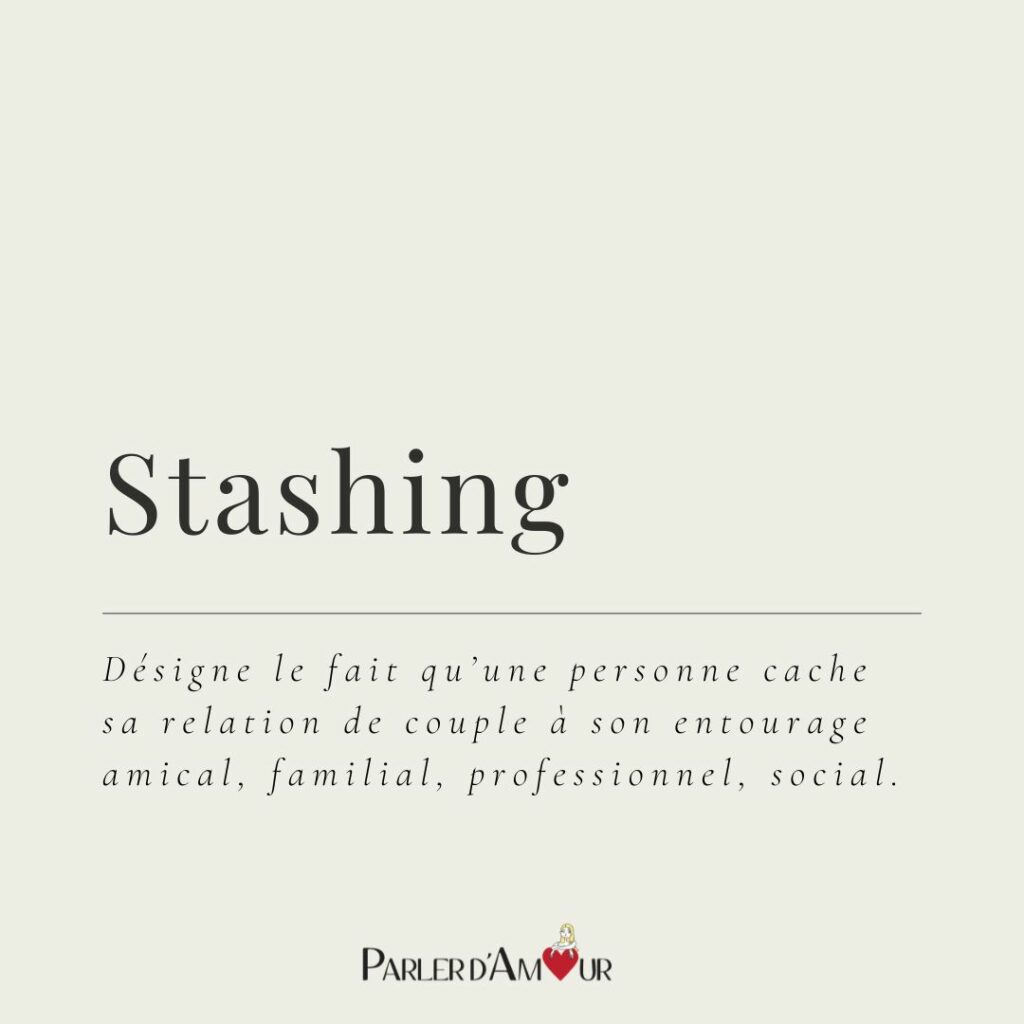 stashing définition 