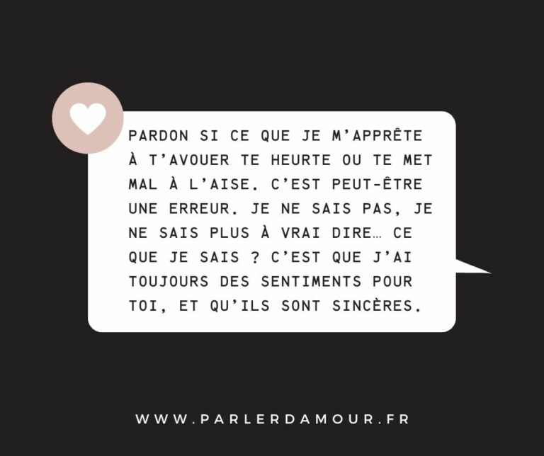 Texte touchant pour son ex qu’on aime encore 50 modèles