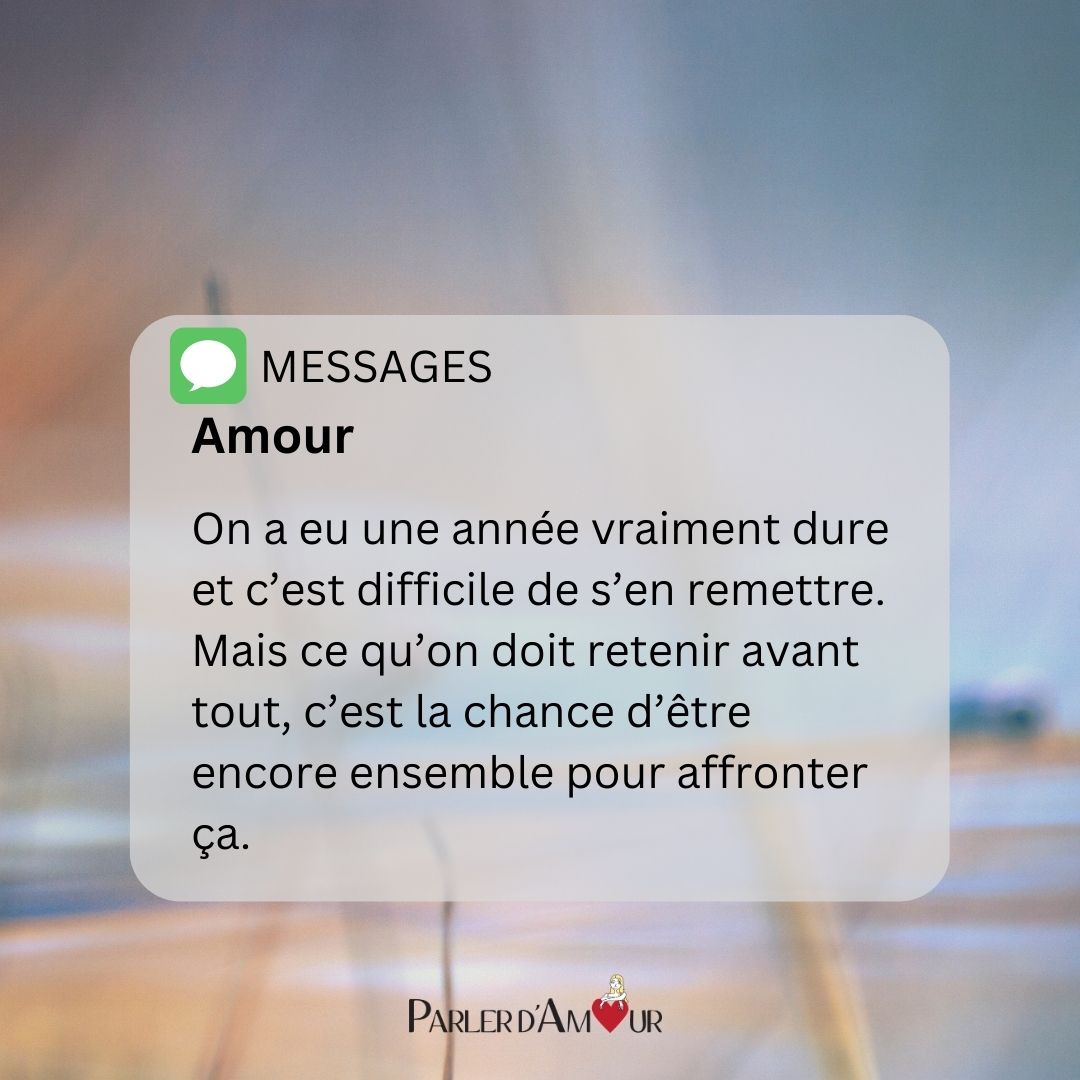 mots à dire quand le couple traverse une période difficile