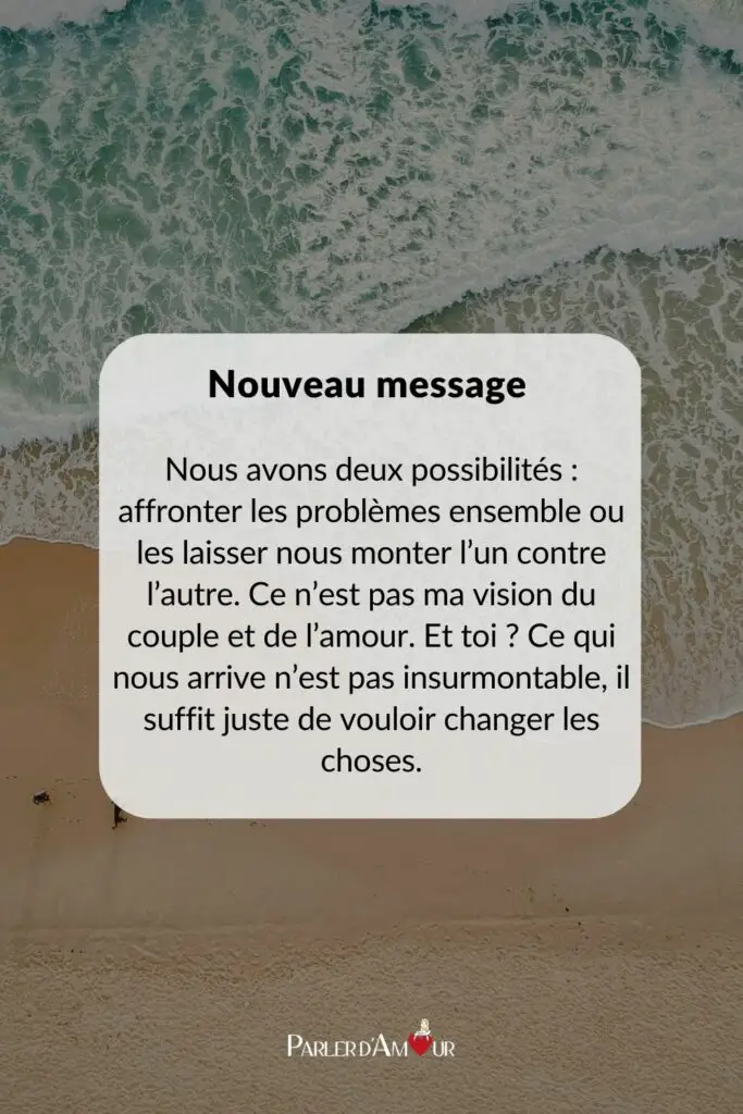 mots à dire quand le couple traverse une période difficile