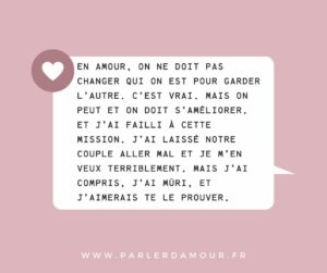 texte touchant pour son ex qu'on aime encore