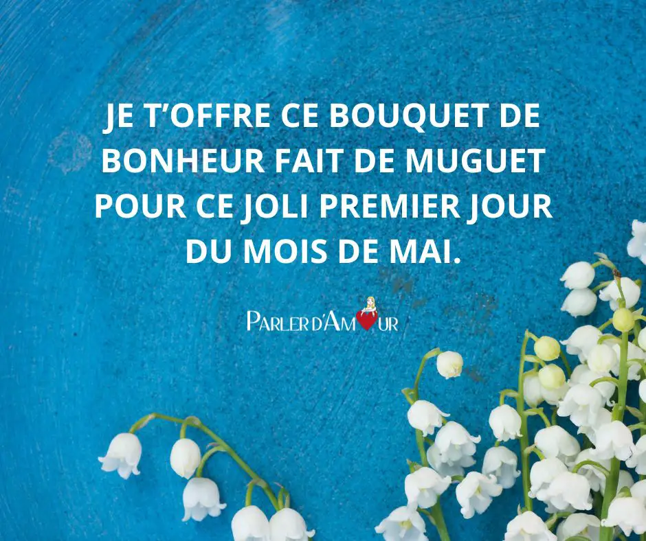 message de bonheur pour le 1er mai