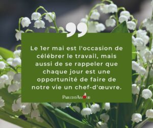 message bonheur 1ermai