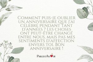 40 exemples de textes d’anniversaire pour son ex copain