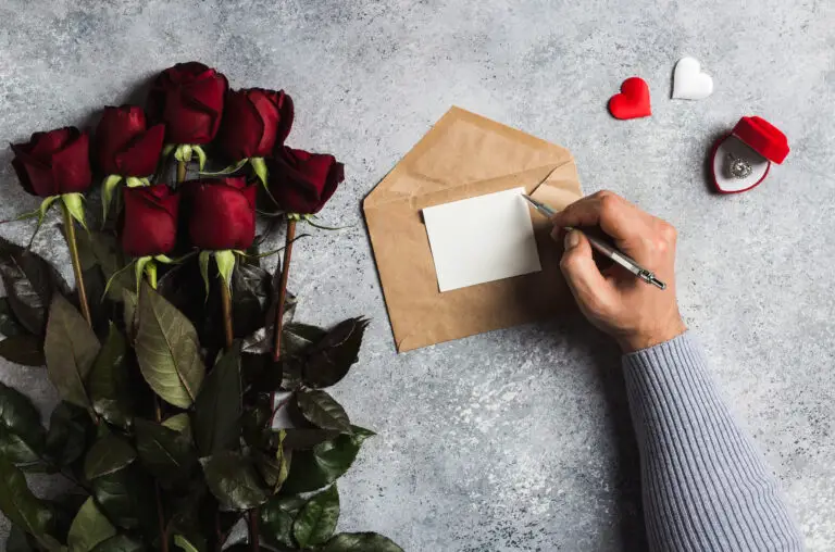 lettre d'amour à un homme