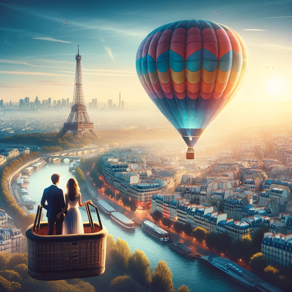 que faire à paris en amoureux Ballon